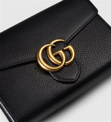 gg is gucci|Gucci gg marmont wallet on chain.